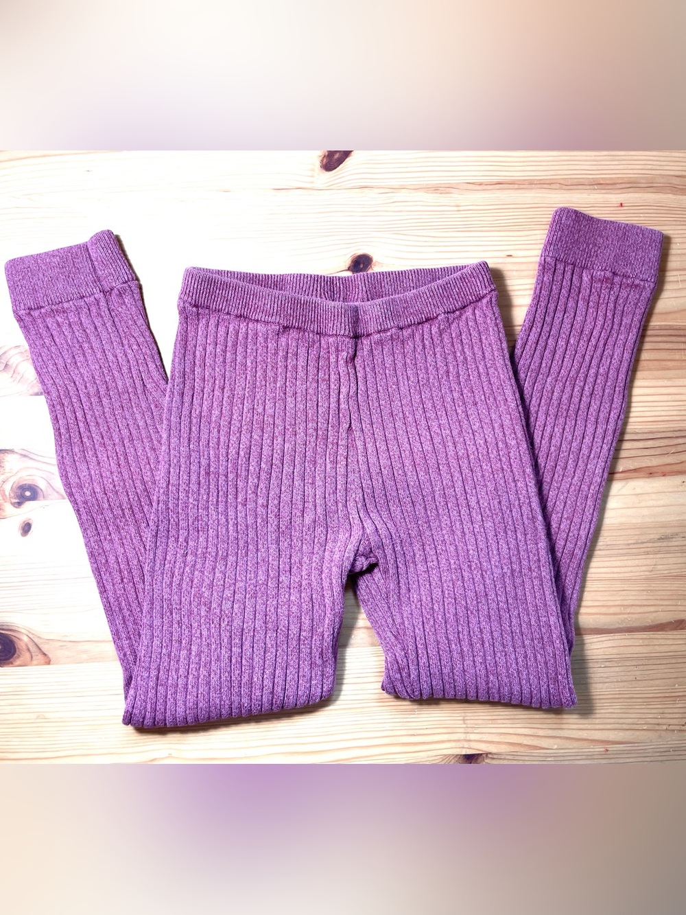 Tea Collection Ribbed Knit Cozy Leggings